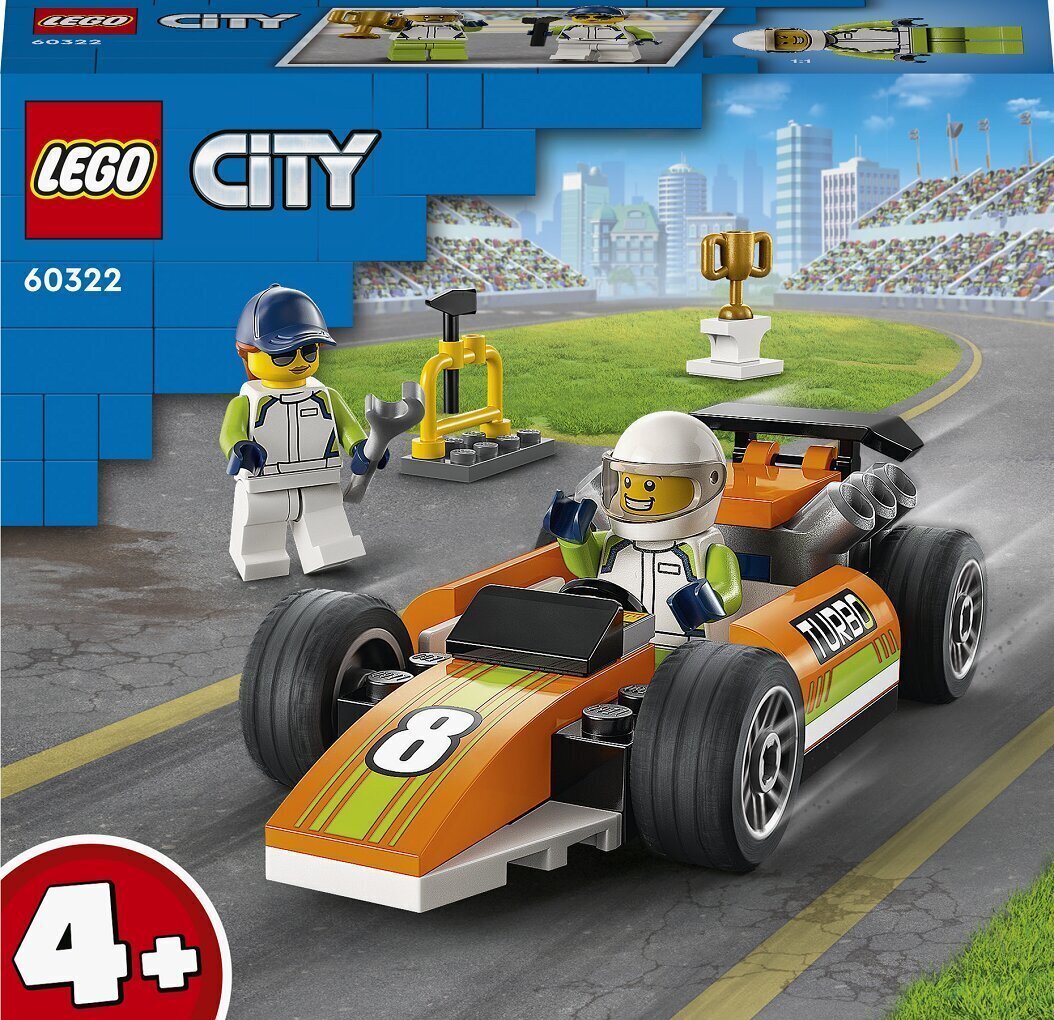 60322 LEGO® City Võidusõiduauto hind ja info | Klotsid ja konstruktorid | hansapost.ee