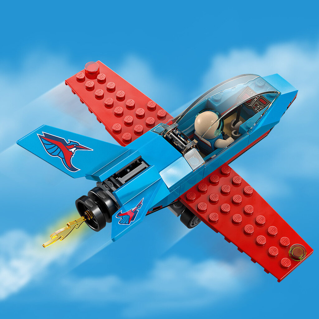60323 LEGO® City Akrobaatiline lennuk цена и информация | Klotsid ja konstruktorid | hansapost.ee