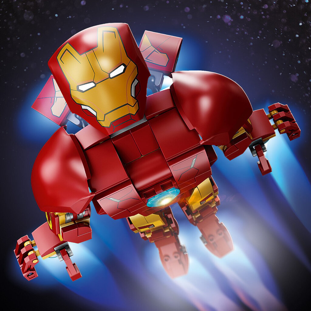 76206 LEGO® Super Heroes Marvel Iron Mani kuju цена и информация | Klotsid ja konstruktorid | hansapost.ee