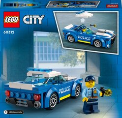 60312 LEGO® City Politseiauto hind ja info | Klotsid ja konstruktorid | hansapost.ee