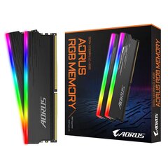 Gigabyte Aorus RGB 16GB (2x8GB) DDR4 PC4 цена и информация | Объём памяти (RAM) | hansapost.ee