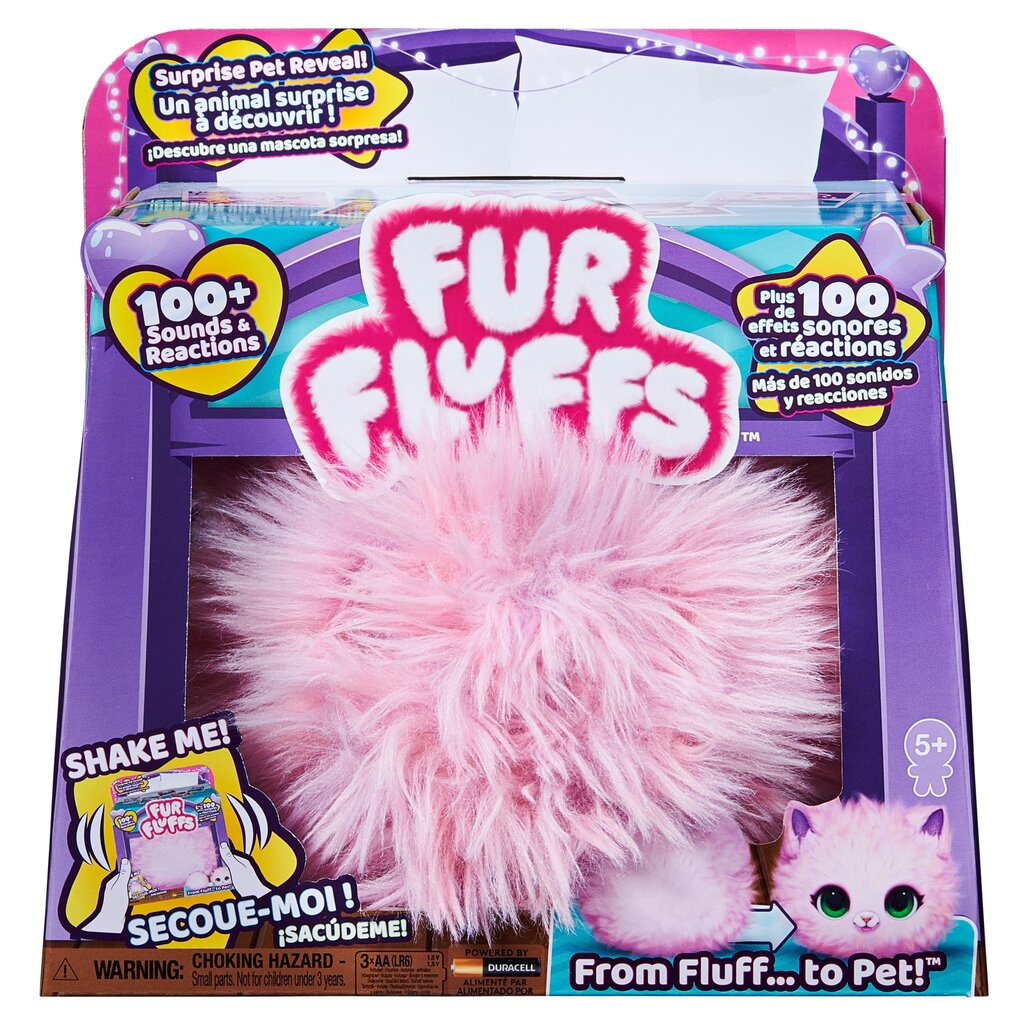 Interaktiivne kassipoeg FurFluff Purr´n Fluff hind ja info | Mänguasjad tüdrukutele | hansapost.ee