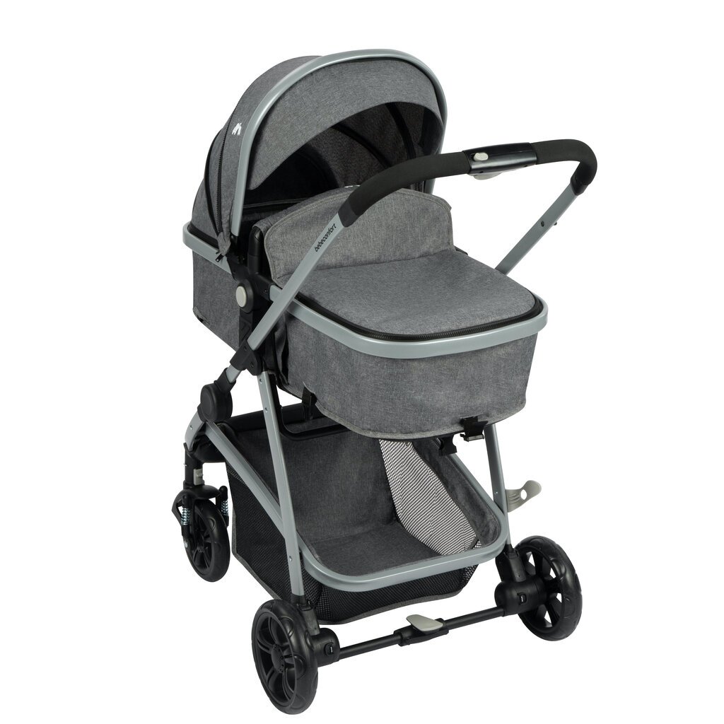 Universaalne jalutuskäru Bebe Confort Hello 2 in 1, Black Chic hind ja info | Vankrid, jalutuskärud | hansapost.ee