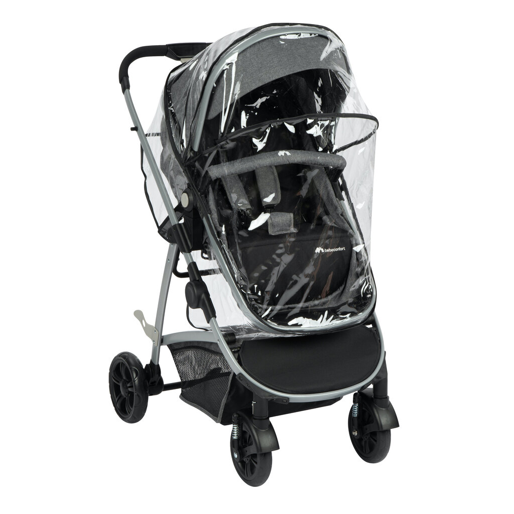 Universaalne jalutuskäru Bebe Confort Hello 2 in 1, Black Chic цена и информация | Vankrid, jalutuskärud | hansapost.ee