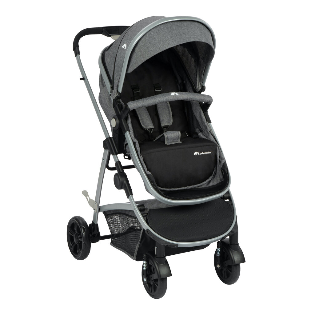 Universaalne jalutuskäru Bebe Confort Hello 2 in 1, Black Chic hind ja info | Vankrid, jalutuskärud | hansapost.ee