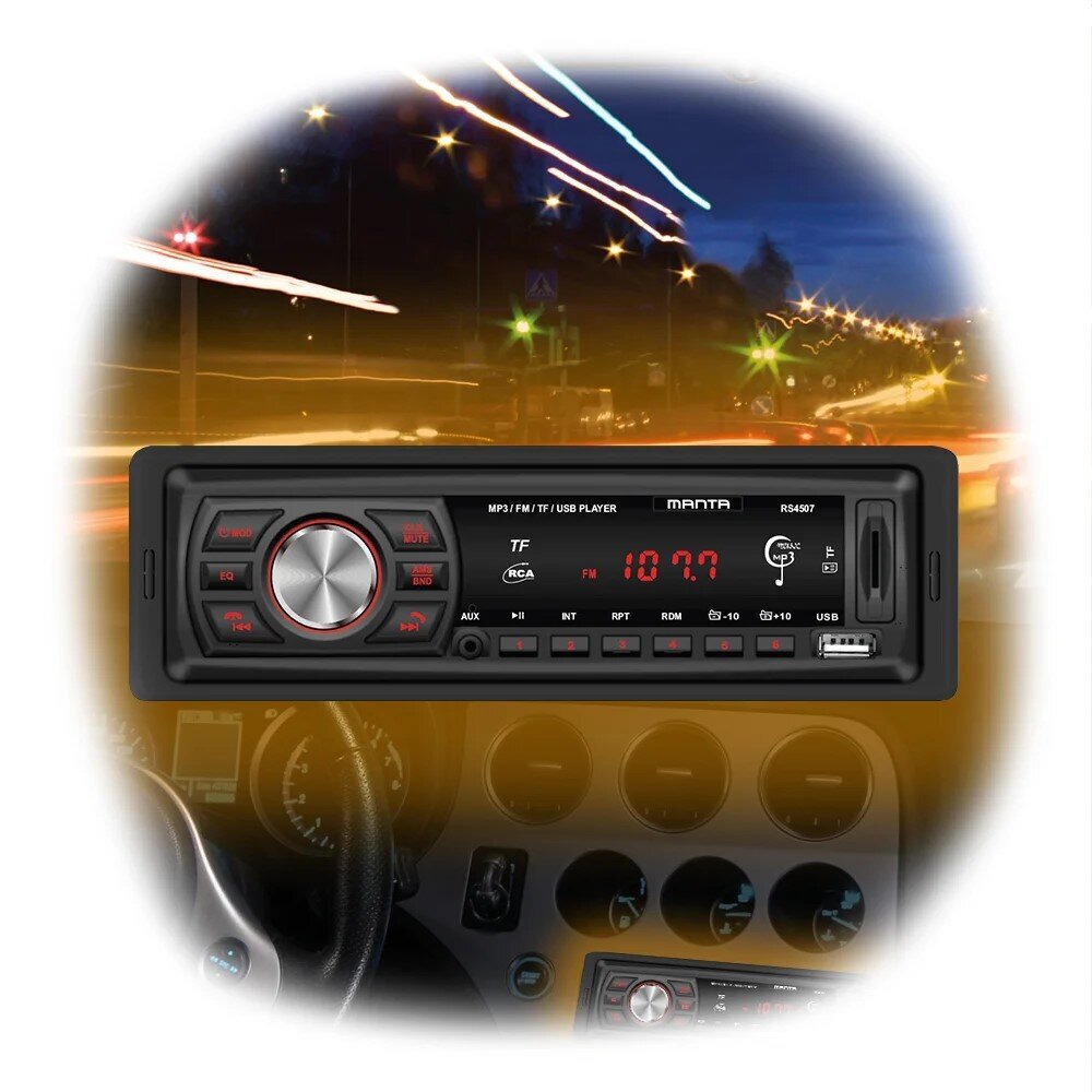 Autoraadio Car Radio with Bluetooth Manta RS4507 цена и информация | Autoraadiod, multimeedia | hansapost.ee