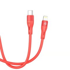 Tellur Silicone TLL155561, USB-C/Lightning, 1 м цена и информация | Кабели для телефонов | hansapost.ee