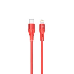 Kaabel Tellur Silicone TLL155561, USB-C/Lightning, 1 m hind ja info | Mobiiltelefonide kaablid | hansapost.ee