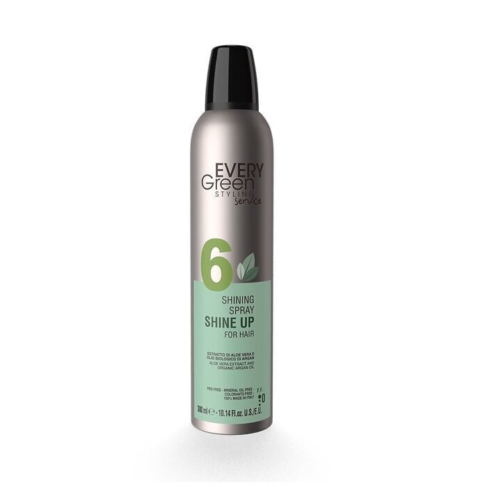 Sära andev sprei Every Green Shining Spray Shine Up, 300ml hind ja info | Juuste viimistlusvahendid | hansapost.ee