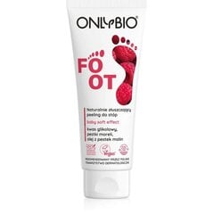 Отшелушивающий скраб для ног Onlybio foot, 75мл цена и информация | OnlyBio Косметика для тела | hansapost.ee
