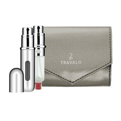 Travalo Classic HD - refillable bottle 2 x 5 ml + case hind ja info | Kosmeetikakotid ja meigipeeglid | hansapost.ee