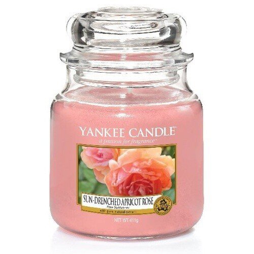 Yankee Candle Sun-Drenched Apricot Rose Candle - Scented candle 104.0g hind ja info | Küünlad, küünlajalad | hansapost.ee