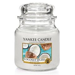 Yankee Candle Coconut Splash Candle - Scented candle 104.0g цена и информация | Свечи, подсвечники | hansapost.ee