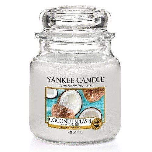 Yankee Candle Coconut Splash Candle - Scented candle 104.0g hind ja info | Küünlad, küünlajalad | hansapost.ee