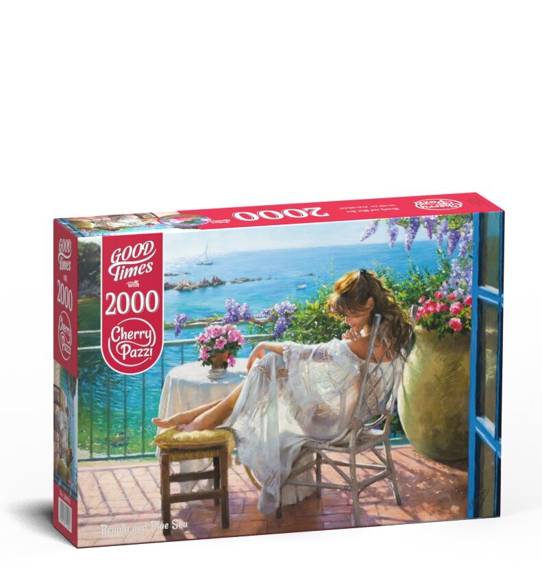 Pusle Cherry Pazzi Beauty and Blue Sea, 2000-osaline hind ja info | Pusled lastele ja täiskasvanutele | hansapost.ee