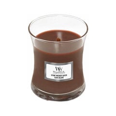 WoodWick ароматическая свеча Ваза Stone Washed Suede, 85 г цена и информация | Свечи, подсвечники | hansapost.ee