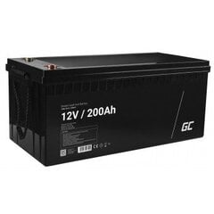 Green Cell Aku AGM VRLA 12V 200Ah hind ja info | Auto akulaadijad | hansapost.ee