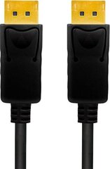 Kaabel Techly DisplayPort 1.4 8K 2m juodas, DP-DP M/M hind ja info | Juhtmed ja kaablid | hansapost.ee