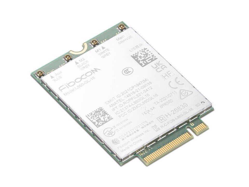 Lenovo 4G LTE WWAN Module ThinkPad Fibocom L860-GL-16 CAT16 For ThinkPad T16 Gen3 цена и информация | Regulaatorid | hansapost.ee