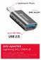 Swissten OTG Adapter Lightning to USB Connection цена и информация | USB adapterid ja jagajad | hansapost.ee