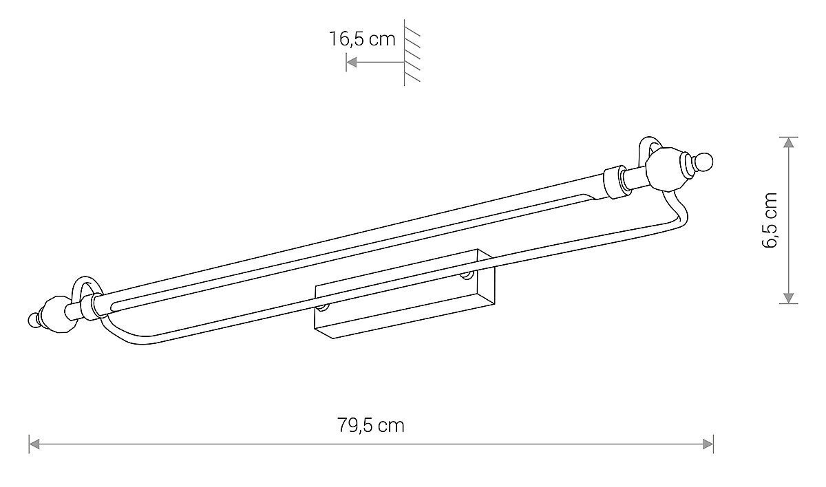 Seinavalgusti Nowodvorski REMBRANT LED L 8167 цена и информация | Seinavalgustid | hansapost.ee