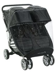 Защита от дождя для коляски для двойни Baby Jogger City Mini2/GT2 Double цена и информация | Аксессуары для колясок | hansapost.ee