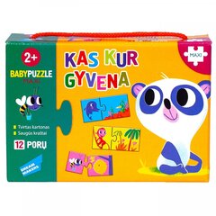 Baby Puzzle головоломка для самых маленьких "Кто где живет?" цена и информация | Игрушки для малышей | hansapost.ee