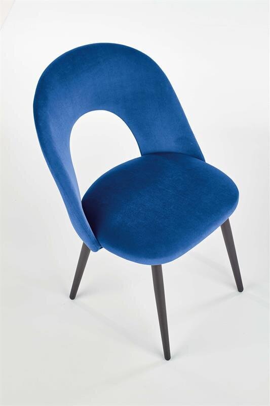 4 tooli komplekt Halmar K384, sinine hind ja info | Köögitoolid, söögitoolid | hansapost.ee