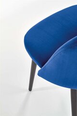 Комплект из 4 стульев Halmar K384, синий цена и информация | Стулья для кухни и столовой | hansapost.ee