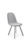 4 tooli komplekt Halmar K462, hall цена и информация | Köögitoolid, söögitoolid | hansapost.ee