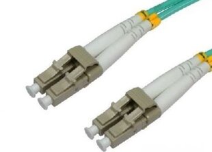 Оптоволоконный кабель Techly OM3 50/125 MM LC-LC Duplex 10 м цена и информация | Кабели и провода | hansapost.ee