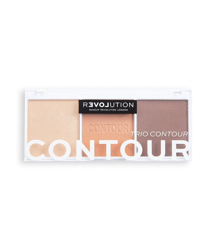 Näo kontuurimise palett Revolution Relove Colour Play Trio, 6 g, Bronze Sugar hind ja info | Jumestuskreemid ja puudrid | hansapost.ee