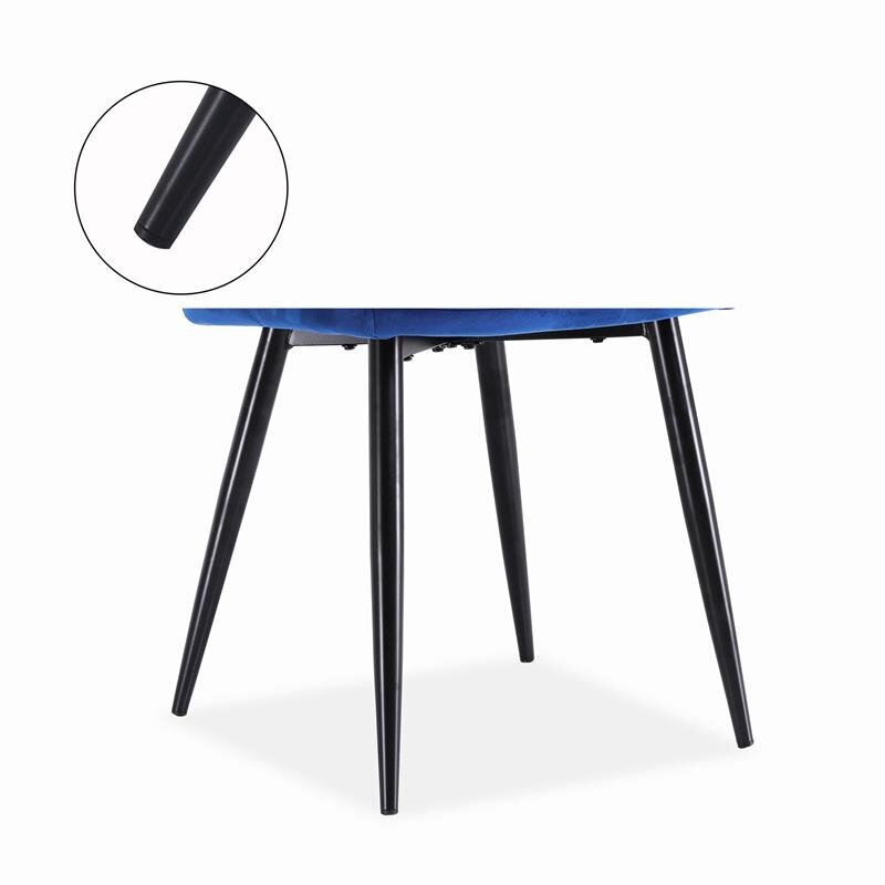 2 tooli komplekt Halmar K487, sinine цена и информация | Köögitoolid, söögitoolid | hansapost.ee