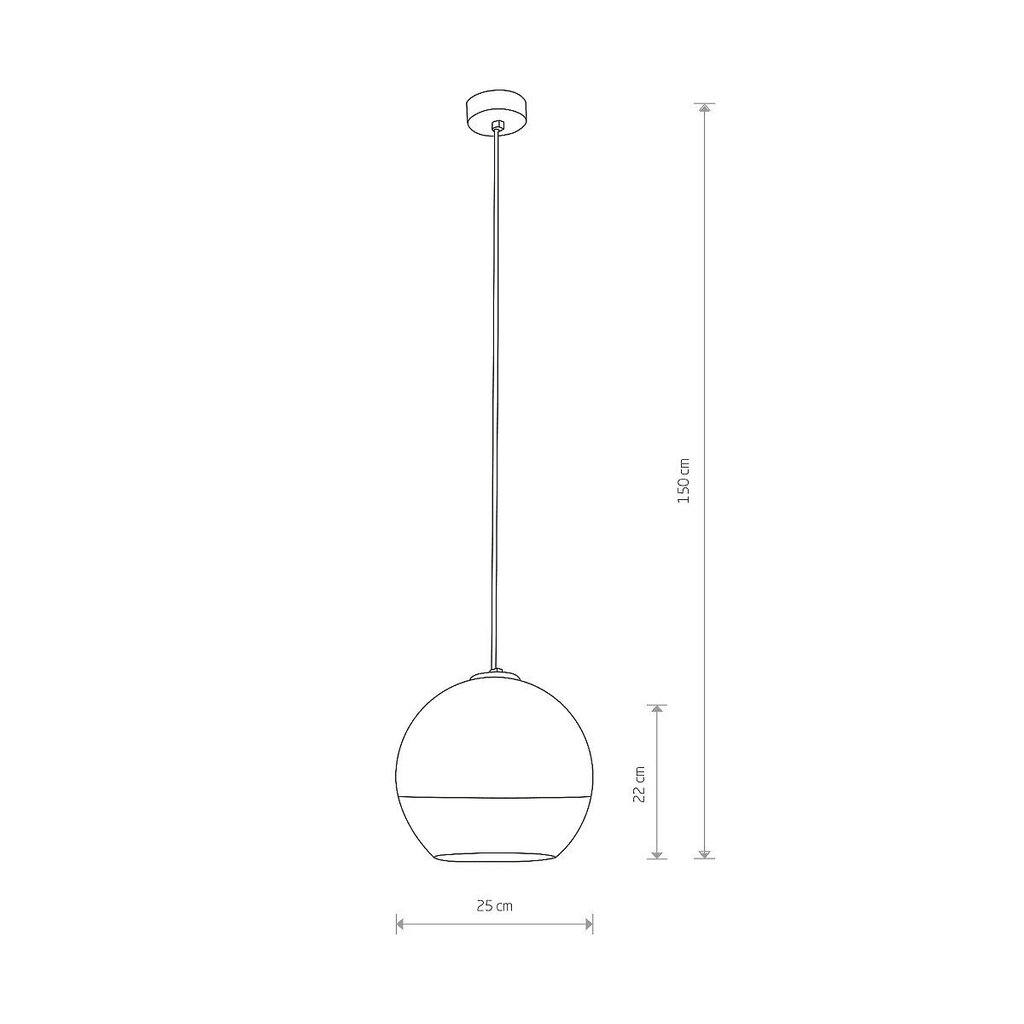 Rippvalgusti Nowodvorski GLOBE PLUS M 7606 hind ja info | Rippvalgustid | hansapost.ee