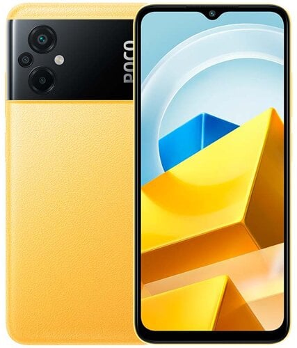 Poco M5 4/64GB MZB0C9FEU Yellow цена и информация | Telefonid | hansapost.ee