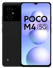 Poco M4 5G 6/128GB Power Black MZB0BEGEU цена и информация | Мобильные телефоны | hansapost.ee