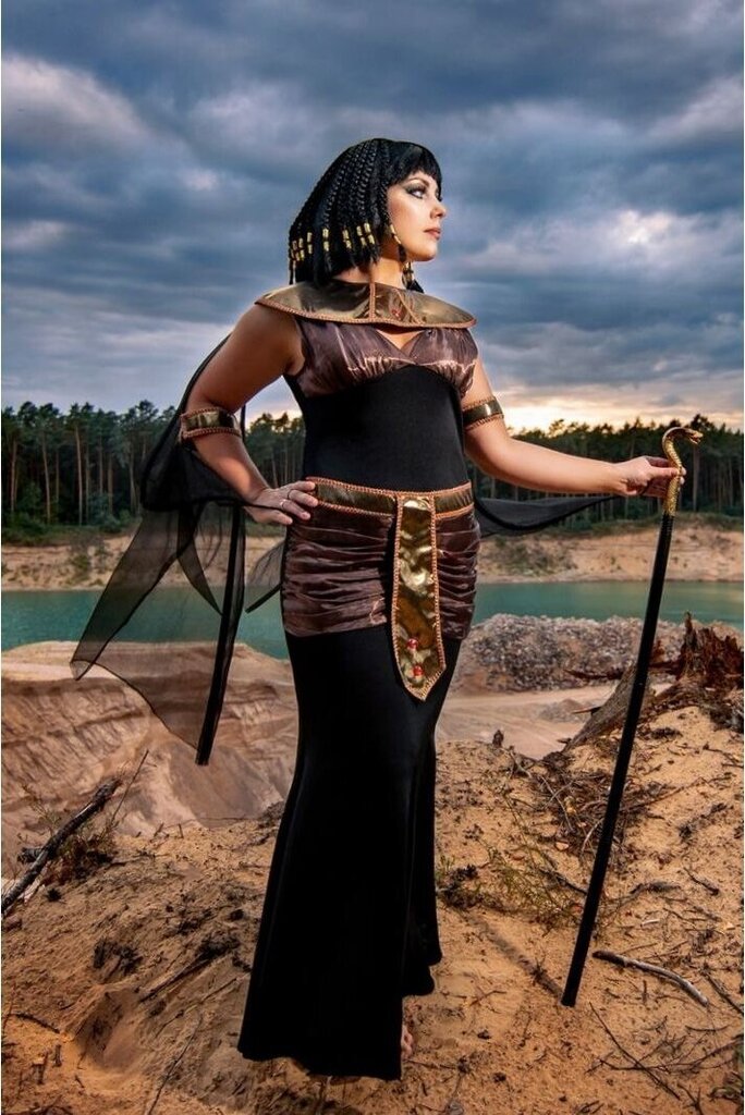 Kleopatra kostüüm, must/kuldne hind ja info | Kostüümid ja maskid | hansapost.ee