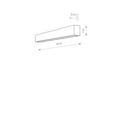 Seinavalgusti Nowodvorski STRAIGHT WALL LED S 7568 hind ja info | Seinavalgustid | hansapost.ee