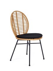 Комплект из 2 стульев Halmar K472, коричневый/черный цена и информация | Стулья для кухни и столовой | hansapost.ee