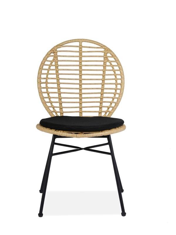 2 tooli komplekt Halmar K472, pruun/must hind ja info | Köögitoolid, söögitoolid | hansapost.ee