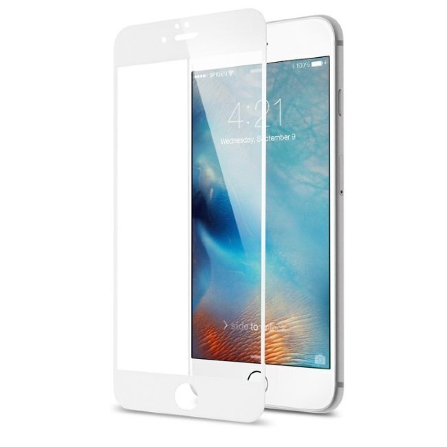 LCD kaitsev karastatud klaas MyScreen Diamond Edge Full Glue Apple iPhone 7/8/SE2 valge hind ja info | Ekraani kaitseklaasid ja kaitsekiled | hansapost.ee