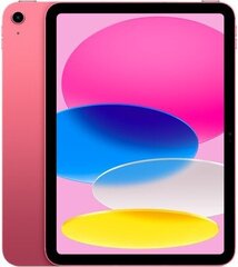 iPad 10.9" Wi-Fi 64GB - Pink 10th Gen - MPQ33HC/A hind ja info | Apple Arvutid ja IT- tehnika | hansapost.ee