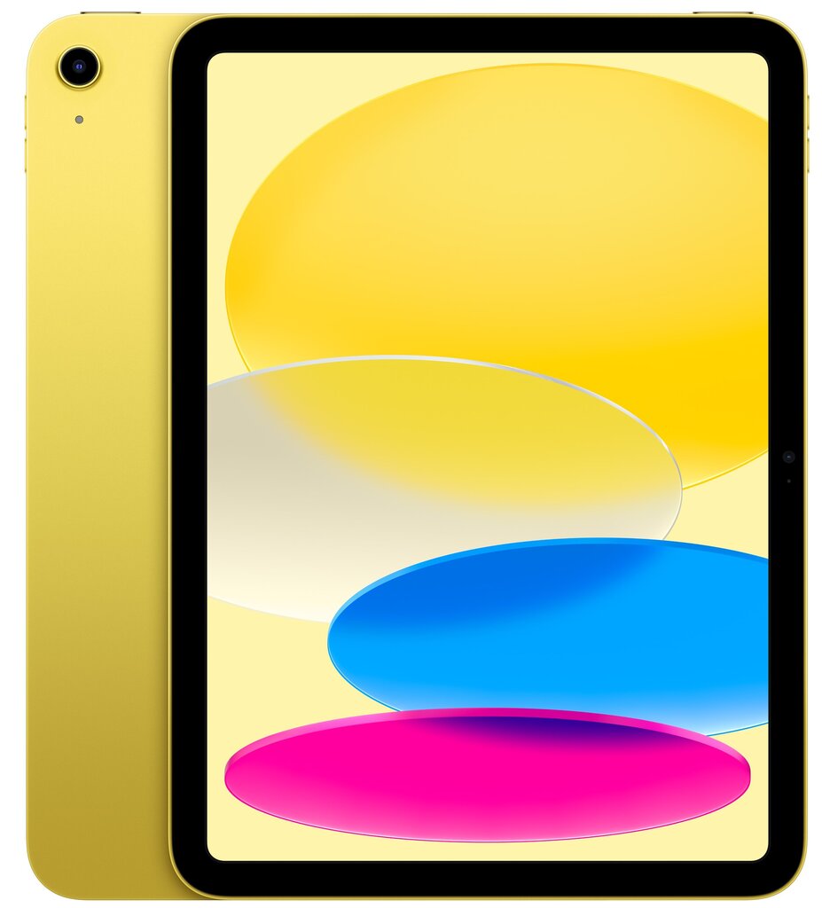 iPad 10.9" Wi-Fi 64GB - Yellow 10th Gen - MPQ23HC/A цена и информация | Tahvelarvutid | hansapost.ee