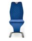 2 tooli komplekt Halmar K442, sinine hind ja info | Köögitoolid, söögitoolid | hansapost.ee