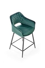 Набор из 2 барных стульев Halmar H107, зеленый цена и информация | Стулья для кухни и столовой | hansapost.ee