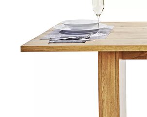 Стол Martha 120, коричневый цена и информация | Кухонные и обеденные столы | hansapost.ee