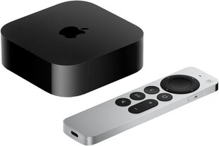 Apple TV 4K Wi‑Fi + Ethernet with 128GB storage - MN893SO/A цена и информация | Apple Бытовая техника и электроника | hansapost.ee
