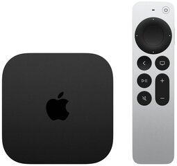 Apple TV 4K Wi‑Fi + Ethernet with 128GB storage - MN893SO/A hind ja info | Apple Kodumasinad | hansapost.ee