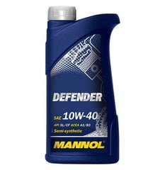 Mannol Defender 10W-40, 1L hind ja info | Mootoriõlid | hansapost.ee