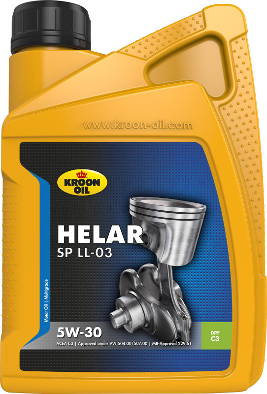 Õli KROON-OIL Helar SP 5W-30 LL-03, 1L hind ja info | Mootoriõlid | hansapost.ee